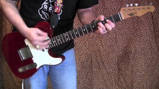 Video thumbnail for RS Guitarworks SLAB 59 Mahogany T Style Electric Guitar Demo by gearmanndude