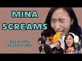 Twice Mina Being LOUD Screaming Compilation