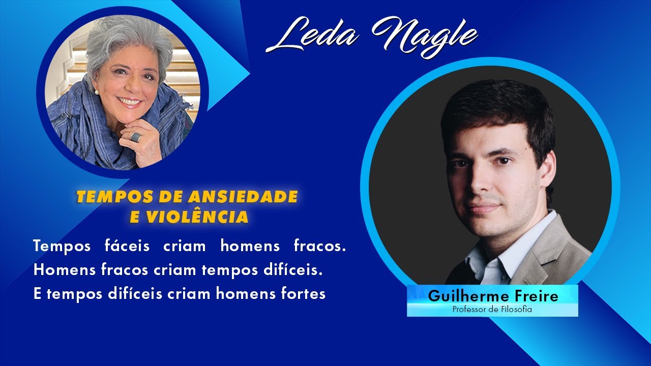 Leda Nagle entrevista Guilherme Freire
