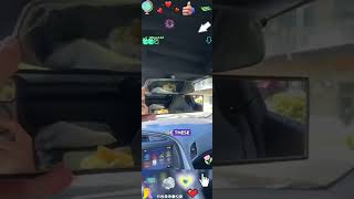 Maximize your visibility with this wide-angled rear view mirror