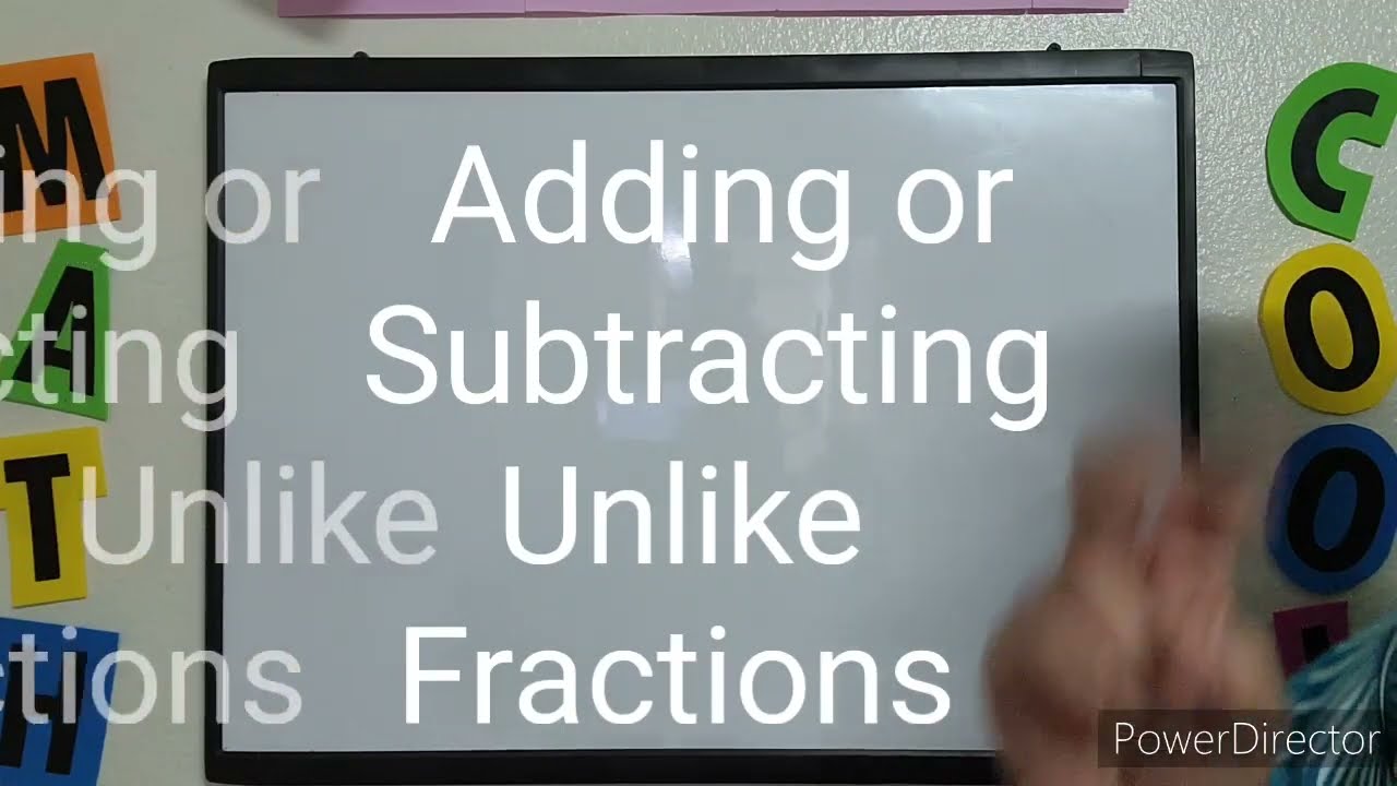 TAGALOG: Addition & Subtraction of Fractions #TeacherA #MathinTagalog