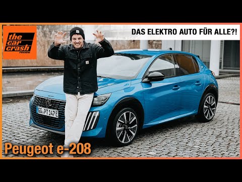 Peugeot e-208 im Test (2022) Das NEUE Elektro Auto für Alle?! Fahrbericht | Review | Preis | POV
