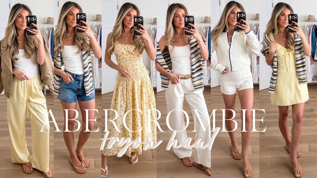 Abercrombie Spring Try On Haul 2026 | Spring Outfits & Closet Staples