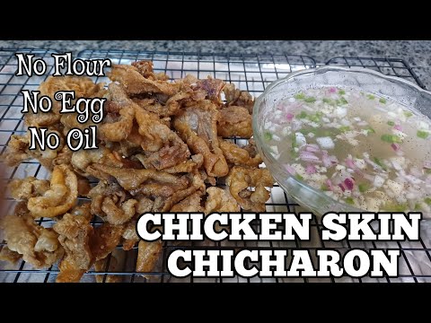 CHICKEN SKIN CHICHARON | HOW TO DO IT THE HEALTHY WAY | Elle's Kitchen