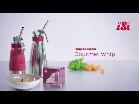 iSi - Gourmet Whip - How to clean