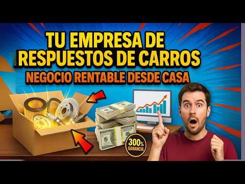 🔥 Buy and sell CAR PARTS, The MOST PROFITABLE business to work from home.