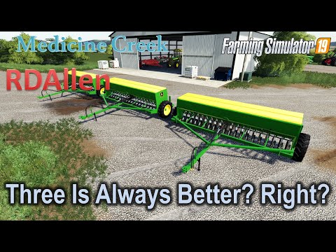 Three Is Always Better? Right? | E53 Medicine Creek | Farming Simulator 19