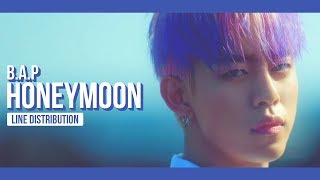 Download lagu B.A.P - HONEYMOON Line Distribution (Color Coded) mp3
