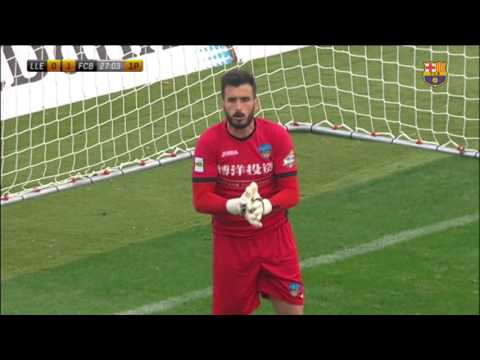 [HIGHLIGHTS] FUTBOL (2AB): Lleida - FC Barcelona B (0-2)