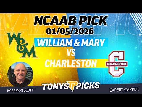 William & Mary vs. Charleston NCAAB Betting Odds & Picks, 1/5/26 | Night Moves Show