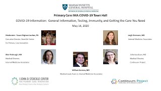 MGH Primary Care IMA COVID-19 Town Hall