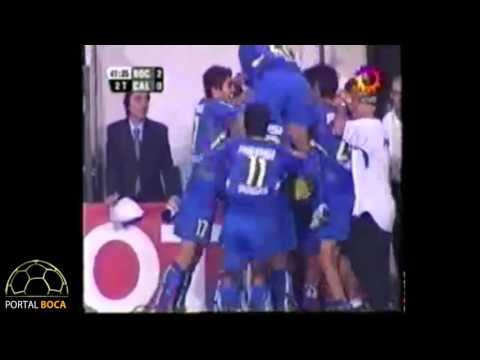 Gol de Clemente Rodríguez - Boca 3 Vs. Deportivo Cali 0 Copa Libertadores 2004