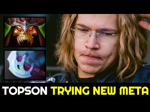 T1.TOPSON Trying NEW META — MID Faceless Void with Fast Wraith Pact 7.32b Dota 2