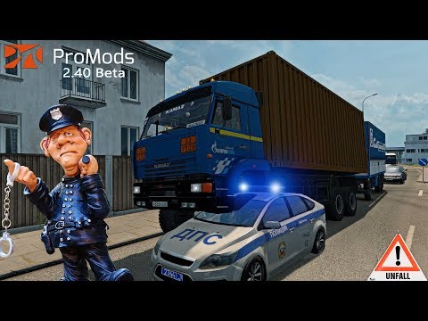 ETS2 ProMods 2.40 Beta 🚚 #1042: Russland I Polizei vs. Lkw I Euro Truck Simulator 2