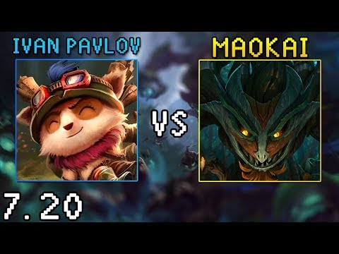 iPav's 110% Crit Teemo vs Maokai @ Silver Account p 7.20