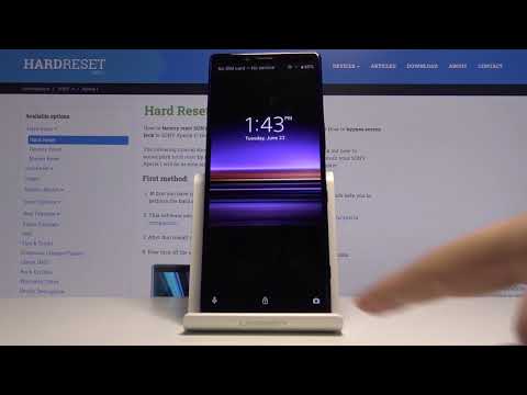 How to Change Lock Method in SONY Xperia 1 – Find Lock Screen Options