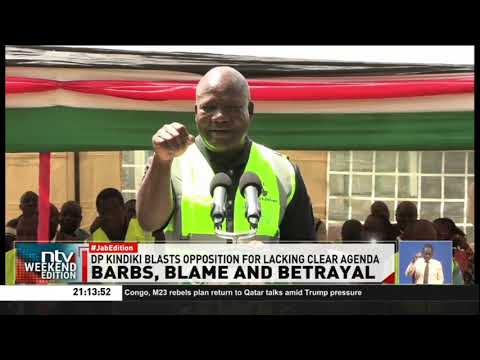 Political jabs fly as Rigathi and Matiang’i lead Western tour, call out Raila