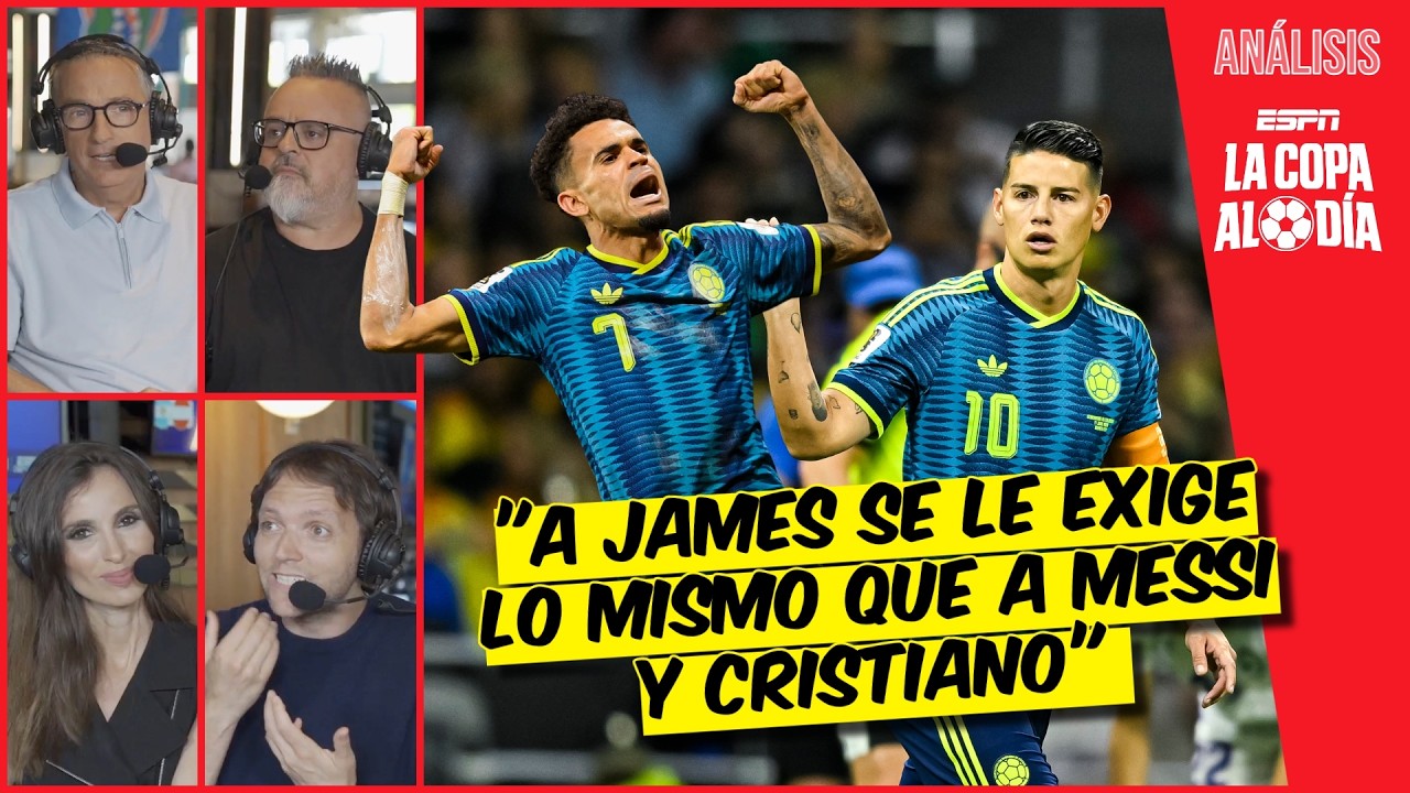 LUCHO DÍAZ o JAMES, ¿quién es el líder de Colombia? Duelo clave ante RD Congo | La Copa al Día
