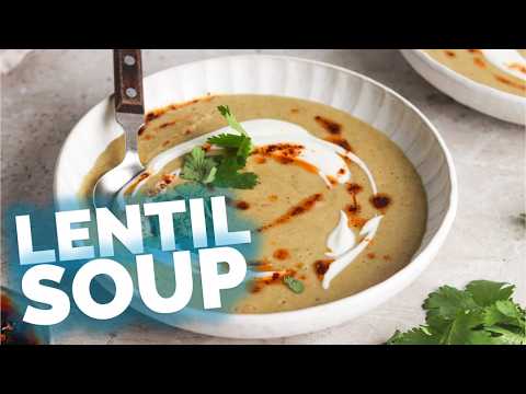 Sri Lankan Lentil & Curried Coconut Soup: High Protein & Delcious