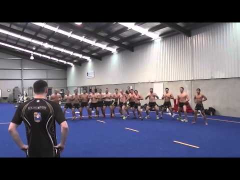 Ken Murray Inside Running Academy Haka