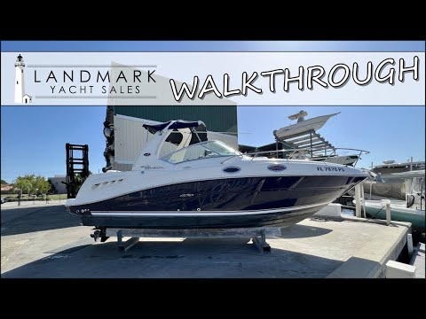 2005 Sea Ray 260 SunDancer [WALKTHROUGH] - Tarpon Springs, FL