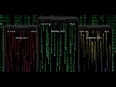 Matrix Live Wallpaper Video