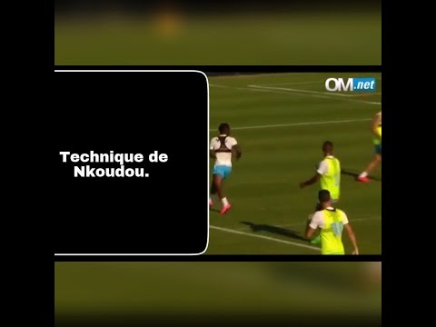 Olympique de Marseille-Nkoudou le technicien