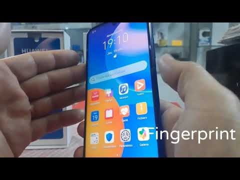 How to make a Fingerprint in Huawei Y7a