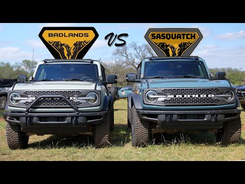 Bronco Sasquatch OR non-Sasquatch! Side-by-Side Comparison.