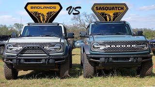 Bronco Sasquatch OR non-Sasquatch!  Side-by-Side Comparison.