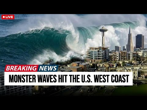 1 MINUTE AGO: GIANT WAVES SLAM the U.S. West Coast — Scientists in FULL PANIC