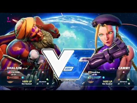 F3L7P4D (Dhalsim) Vs Drexo (cammy) [Street Fighter 5 Ranked]