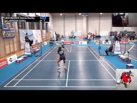 Badminton | WS | Polish International 2021 | (MAS) Kavita Kumares Vs (UKR) Sofiia