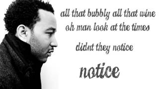 John Legend - Penthouse Floor Lyrics