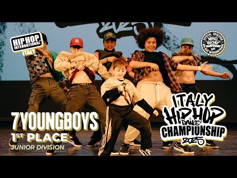 [ 1st Place ] 7YOUNGBOYS - Junior Division | Italy Hip Hop Dance Championship 2025