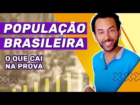 GEOGRAFIA explica: POPULAÇÃO BRASILEIRA (demografia) | Aula completa |