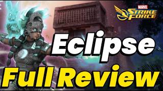 MUST BUILD FOR MAESTRO! ECLIPSE FULL REVIEW! T4 & ISO-8! DARING WARRIORS | MARVEL Strike Force