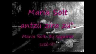 BENITO LERTXUNDI - Maria Solt eta Kastero (karaoke con traducción)