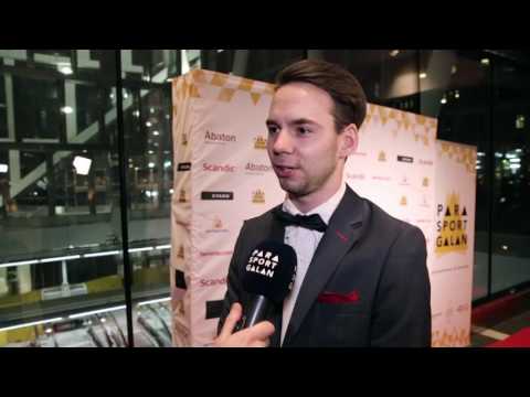 Emil Andersson på röda mattan