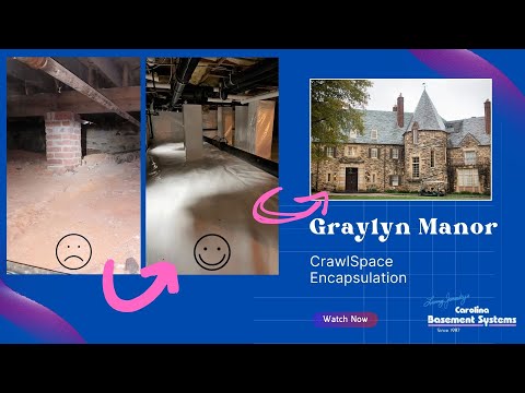 Graylyn Manor Crawlspace Encapsulation Winston-Salem, NC