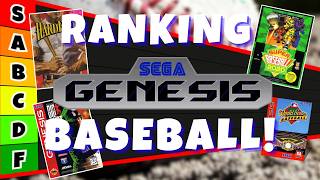 Ranking All Sega Genesis Baseball Games – The Full 16-Bit Lineup!