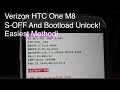 VERIZON HTC One M8 S-Off and Bootloader Unlock.