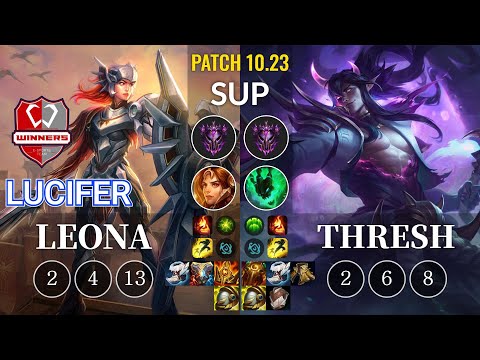 WNS Lucifer Leona vs Thresh Sup - KR Patch 10.23