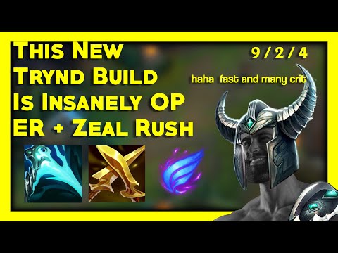 This NEW Mid Tryndamere Build is INCREDIBLY OP -  Essence/Zeal Rush Explanation