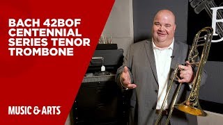 Video thumbnail for Bach 42BOF Centennial Series F-Attachment Tenor Trombone by Music & Arts