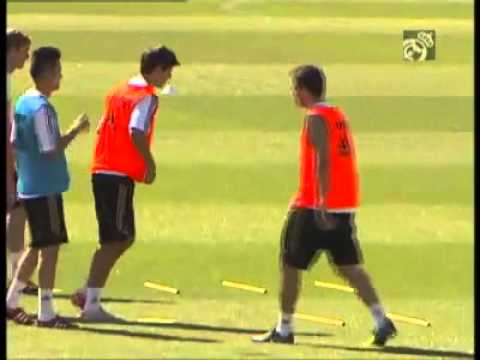 Realmadrid training  15 - 8 -2011