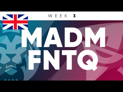 SUPERLIGA ENGLISH RECAST | WEEK 3 - MADM vs FNTQ with @fercardenete
