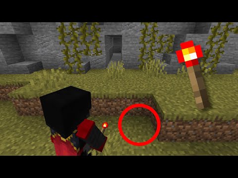 How To Make A Redstone Torch Key In Minecraft | Easy Hidden Switch