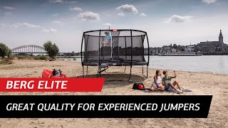 BERG Sport Elite InGround 380 Grey