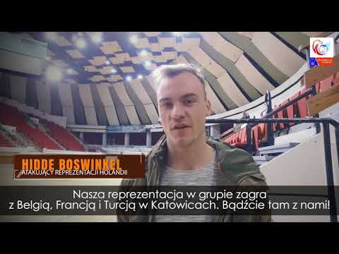 Hidde Boswinkel - atakujący reprezentacji Holandii zaprasza na LOTTO EUROVOLLEY POLAND 2017